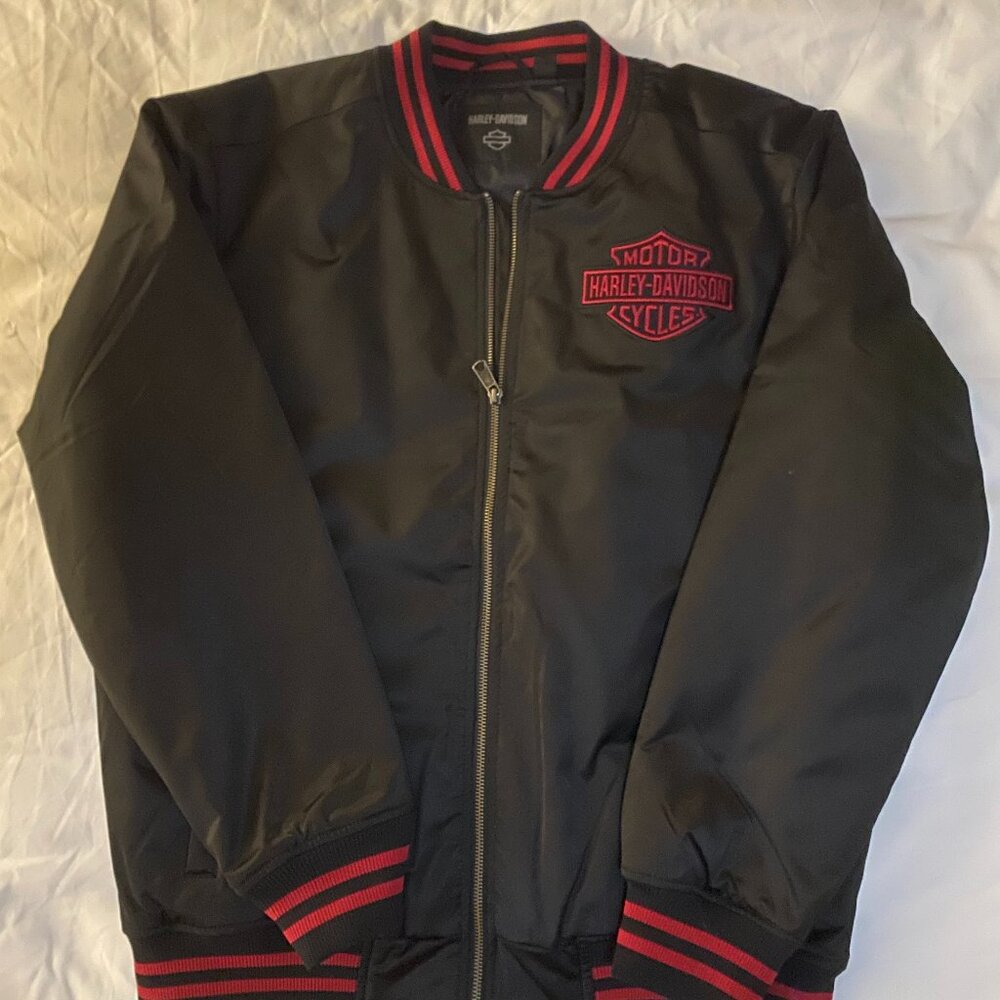 Harley-Davidson Bomber Style Jacket L